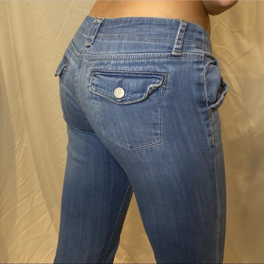 Y2k vintage early 2000s aeropostale boot cut flare low rise jeans